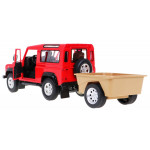 Autíčko Land Rover Defender R / C 1:14 RASTAR červené